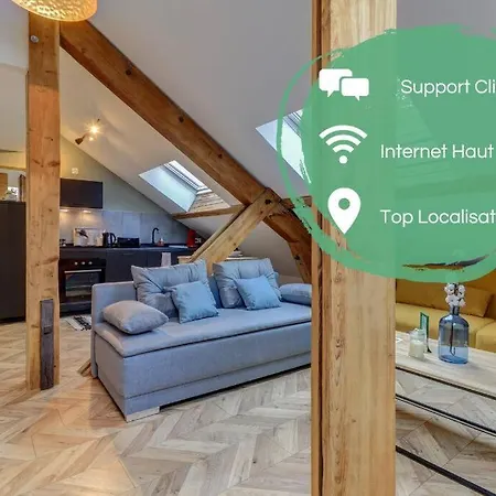 Le Nid Darcy - Centre Historique I Moderne & Cosy Apartment